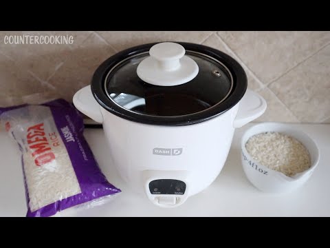 How To Make Rice In A Dash Mini Rice Cooker - Dollar Tree Omega Jasmine Rice