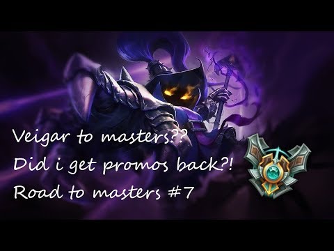 Road to masters #8 Is Veigar broken?? League of legends