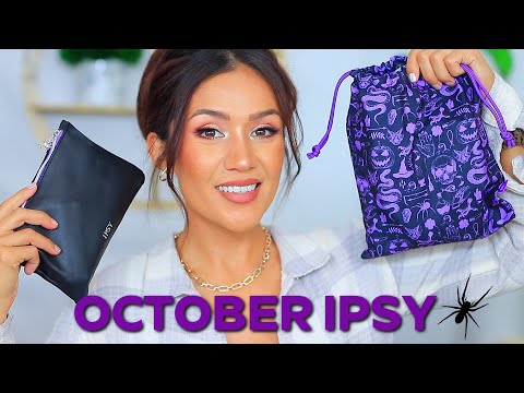 IPSY GLAM BAG & GLAM BAG PLUS October Unboxing 2022