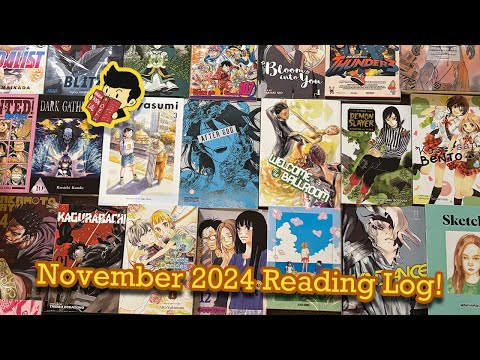 Old Manga, New Manga, Peak Manga, OH MY! - November 2024 Reading Log