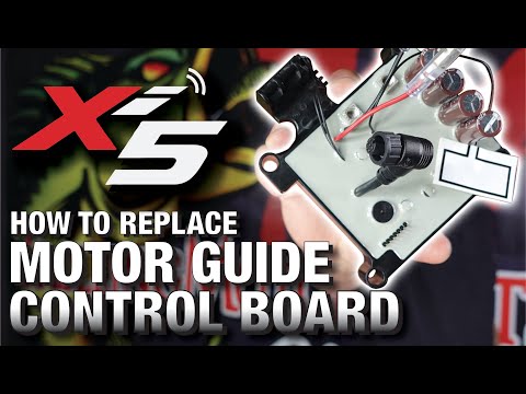 Motor Guide Xi5 Control Board Replacement