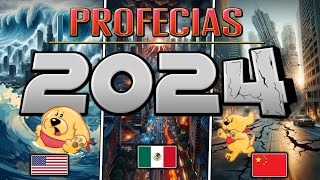 ¡IMPACTANTES PROFECÍAS para el AÑO 2024! | ¿Se cumplirán? 🌊🌋💥