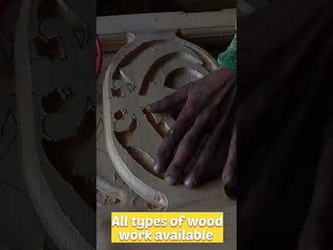 wood carving works | #shorts