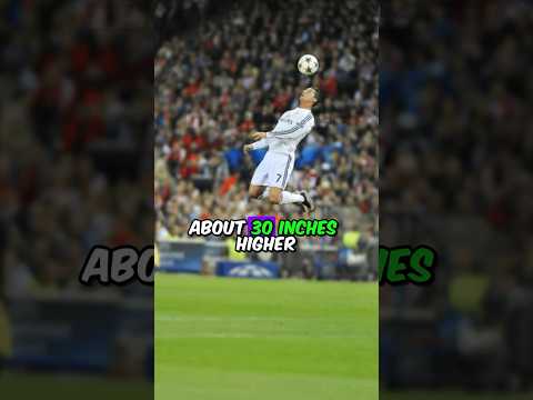 ⚽RONALDO'S INSANE VERTICLA LEAP BEATS NBA STARS!🔥#ronaldo #goat #shorts