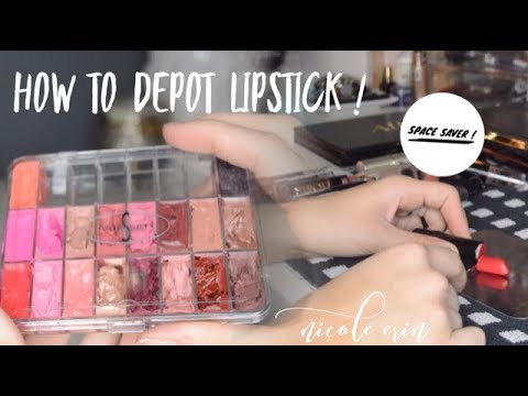 How to Depot Lipstick | Nicole Erin