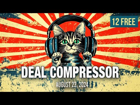 Deal Compressor August 23, 2024 | Music Software Sales & New Releases