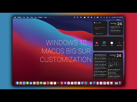 How To Make Windows 10 Look Like MacOS BigSur | MacOS Theme For Windows 10