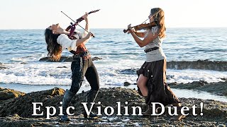 Wellerman x He's a Pirate (Violin Cover Duet) Taylor Davis & Mia Asano