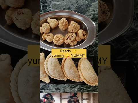 Gujiya simple recipe #recipe #cooking #sweet #indianfood @nishamadhulika @RakshakiRasoi1