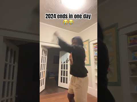 2024 ends in one day‼️‼️ #dance #dancechallenge #funny #explore #fyp #viralvideo