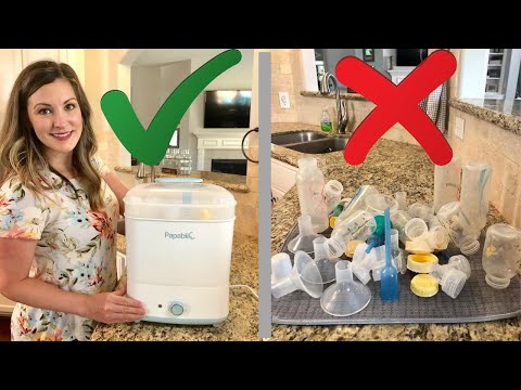 PAPABLIC BOTTLE STERILIZER & DRYER REVIEW | How to Sterilize Bottles / Papablic Unboxing / Quick Tip