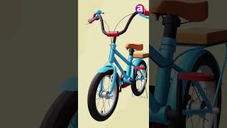 What are the parts of a Bicycle ? English for kids #Shorts