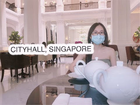 A Day at Cityhall, SINGAPORE | VLOG | afternoon tea + national gallery