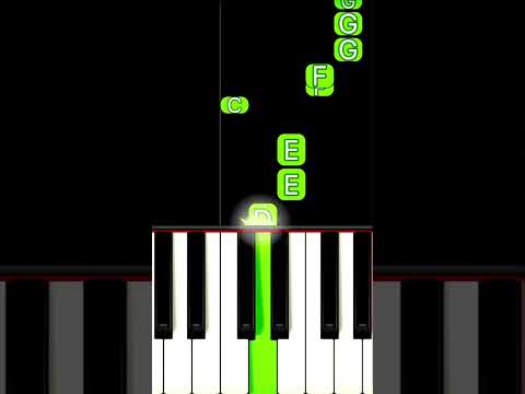 Green Green Grass (Piano Tutorial) #TikTok