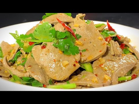 Don’t always stir-fry pork liver. Just do it like I do. It will be delicious, smooth and tender,