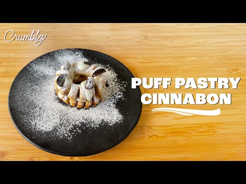 Easy Puff Pastry Cinnabons: Flaky & Delicious!