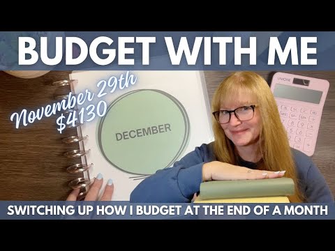 Changing up how I budget at the end of the month  - plus an exciting announcement!)