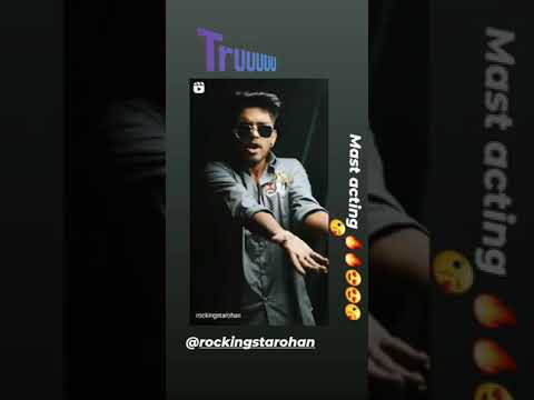 Rocking star Rohan new instagram reels || Kannada new instagram reel rockingstarRohan|| crushhyboy