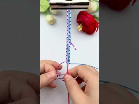 My girlfriend likes it very much. Rope braiding skills sharing. Pure hand-made rope braiding. Si