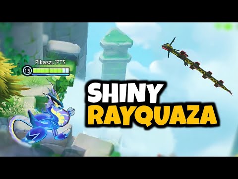 New Boss is now Shiny Rayquaza - Pokemon Unite