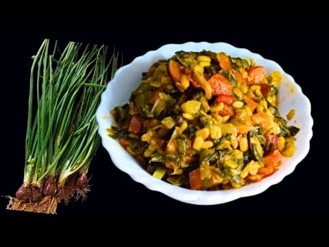 ullikadala fry | ఉల్లికాడల ఫ్రై ని ఈ కాంబినేషన్లో ట్రై చేయండి | ullikadala recipe