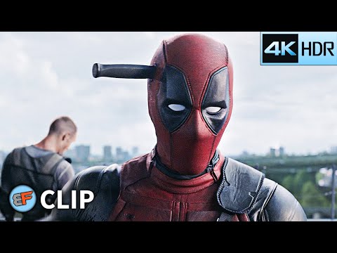 Deadpool vs Ajax - Final Fight Scene (Part 1) | Deadpool (2016) 4K HDR Movie Clip