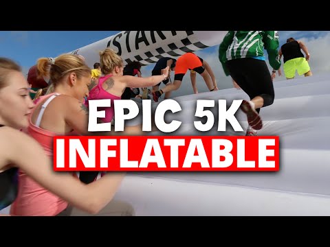 Epic inflatable 5k race