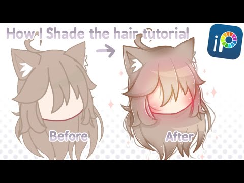 • Hair shading •|| Beginner to pro || Gacha club tutorial ||