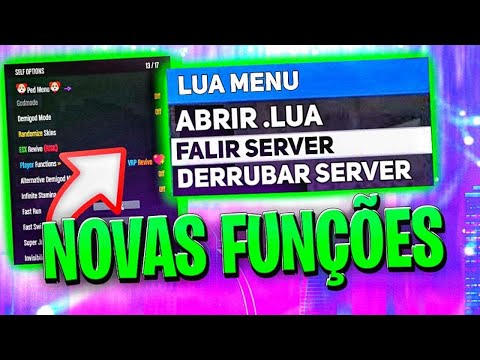 ADM ELOGIANDO AS NOVAS FUNÇÕES DO MOD MENU  KKKK