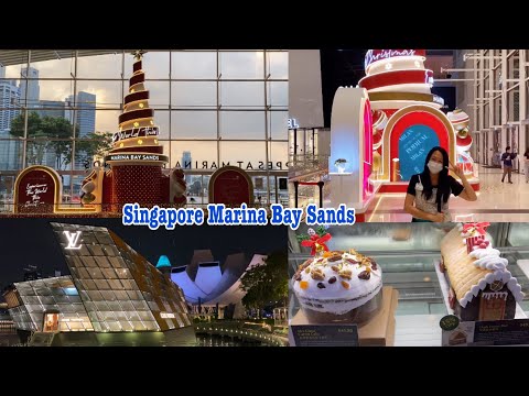 Singapore 🇸🇬 Marina Bay Sands I Christmas Gifts & Food Tour I Vlogmas 3