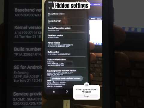 Samsung hidden setting #youtubeshorts #repair #samsung