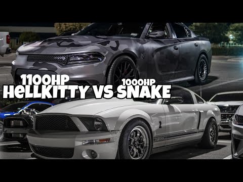 1100HP Hellcat calls out 1000HP Shelby GT500 for $2,000 + Drama