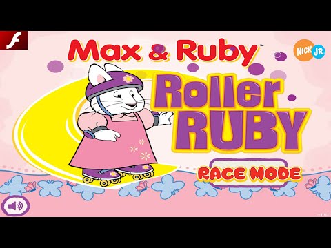 Max & Ruby™: Roller Ruby | Race Mode (Flash) - Nick Jr. Games