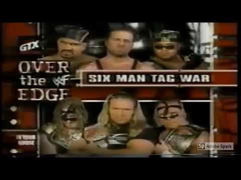 WWF Over The Edge:In Your House 1998 Match Card