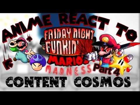 Anime Characters react to Mario's Madness V2 || Part 3 out of ???||