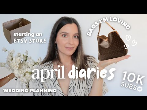 APRIL DIARIES☕️| Handbag Wishlist, YouTube Journey So Far, Starting An Etsy Store & Life Update Q&A