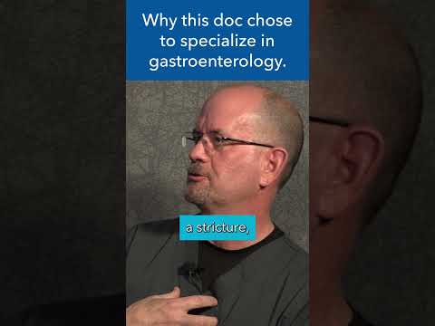 Why this doc chose to specialize in gastroenterology #shorts