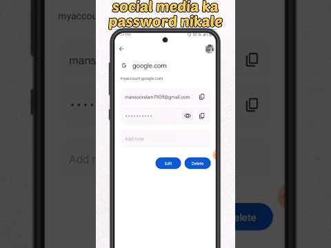 facebook Gmail Instagram jaise social media ka password kaise recover kare #android #facebook #tech