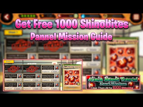 NxB NV : How To Complete New Pannel Mission And Get Free 1000 Shinobites 🔥 "Letter In His Heart"