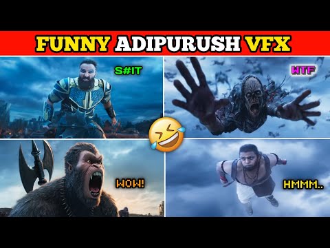 Funny VFX Of Adipurush Teaser | 500 करोड़ का मजाक 🤣