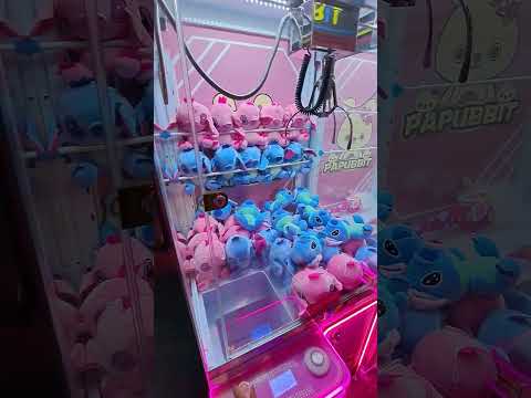 How to Win Stitch Disney Satisfying Claw machine Arcade Game Papubbit #viral