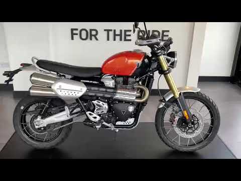 Triumph Scrambler 1200 XE Baja Orange/Phantom Black