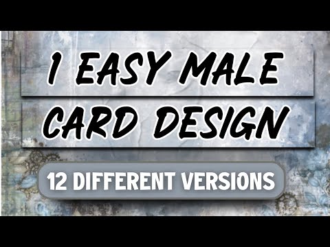 Creating TEEN BOY & MALE BIRTHDAY CARDS | Easy card design for beginner card makers | Die Cutting