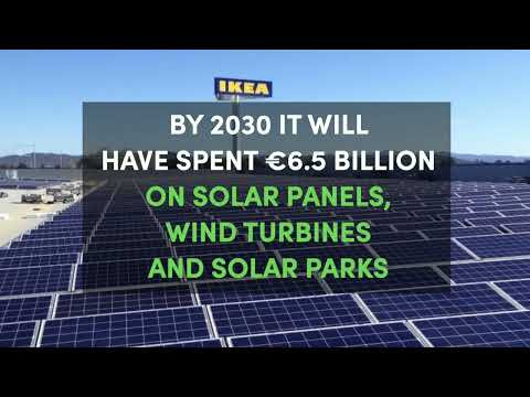 IKEA going 100% renewable by 2025