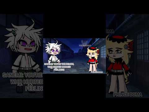 Sanemi vs Doma?| Gacha| Original idea| Demon Slayer| Kanae side story Part 5