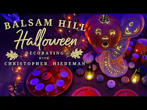 Halloween Tablescape – Balsam Hill Halloween Décor – Indoor Halloween Decorating