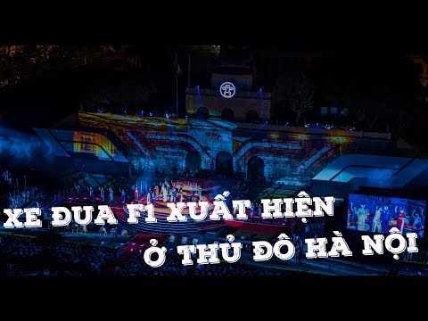 Lễ Ra Mắt Giải Đua Xe F1 Hoành Tráng Tại Hoàng Thành Thăng Long - Hà Nội | Flycam 4K