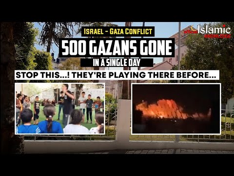 Gaza - Israel Conflict | Please Stop This!...They were playing there! | Islamic Knowledge Official