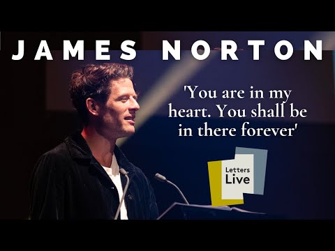 James Norton reads a heartbreaking love letter