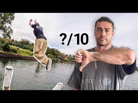 Rating Local Jumps - SCARY WATER CHALLENGE